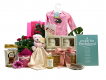 Baby Girl Bouquet Family Gift Basket 