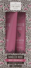 Tangled Rose body wash and body butter set of two by Scottish Fine Soaps