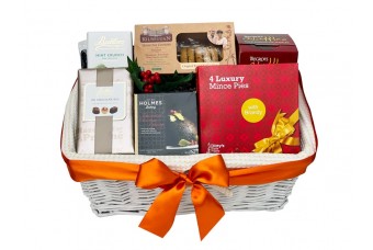 Christmas Tempter Gift Basket Presented