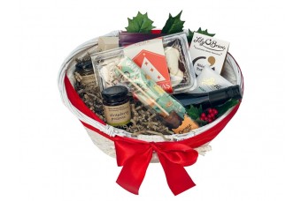 Christmas Pioneer Gift Basket Presented