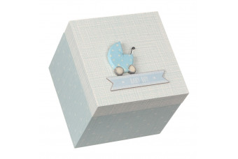 East Of India Baby Boy Keepsake Box