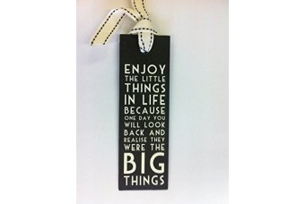 "Enjoy The Little Things In Life" Bookmark
