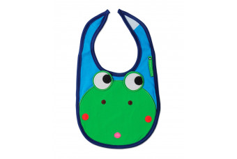 Franco the Frog Bib by Olive & Moss