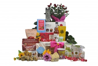 Girlfriend Valentine Gift Basket