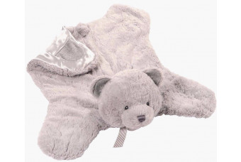 Grayson Bear Animal Blanket by Baby Gund (22" or 55 cm)