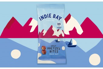 Indie Bay Spelt with Rock Salt Pretzel Bites 26g