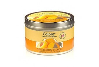Mandarin Peach Candle Tin By Wax Lyrical