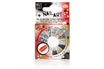 Nail Art Rock Chic Stud Wheel