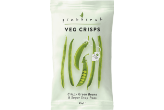 Green Bean & Sugar Snap Pea Crisps 25g (Gluten free)