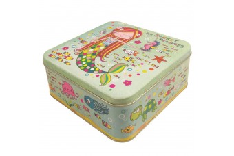 Mermaid My Secret Treasures Tin Rachel Ellen Designs