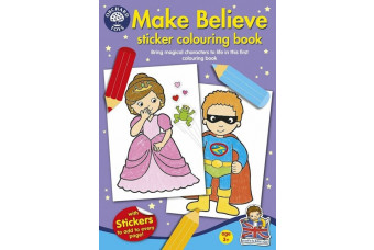 Orchard Toys "Make Believe" Sticker Colouring Book