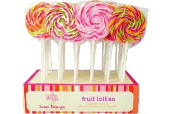 Sweet Boutique Fruit Whirligig Lolly