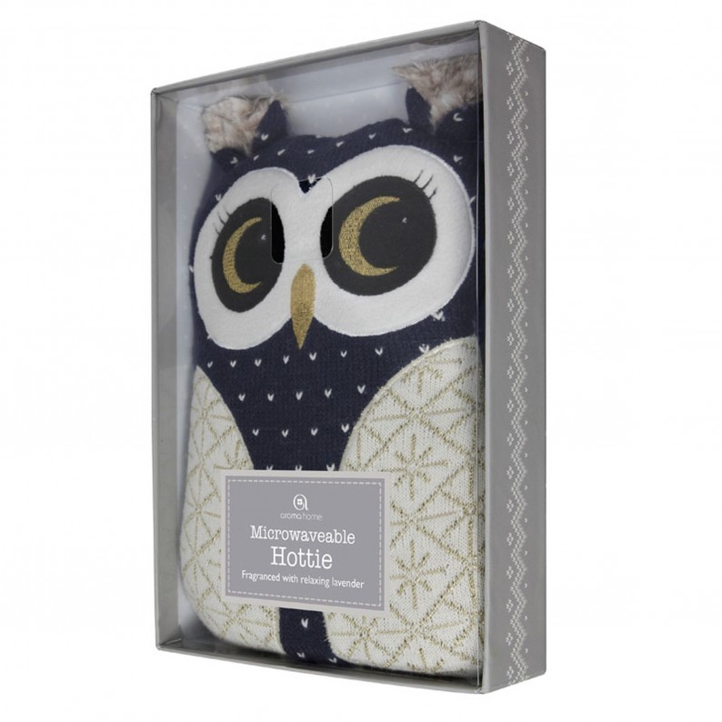 Aroma Home Knitted Owl Hottie