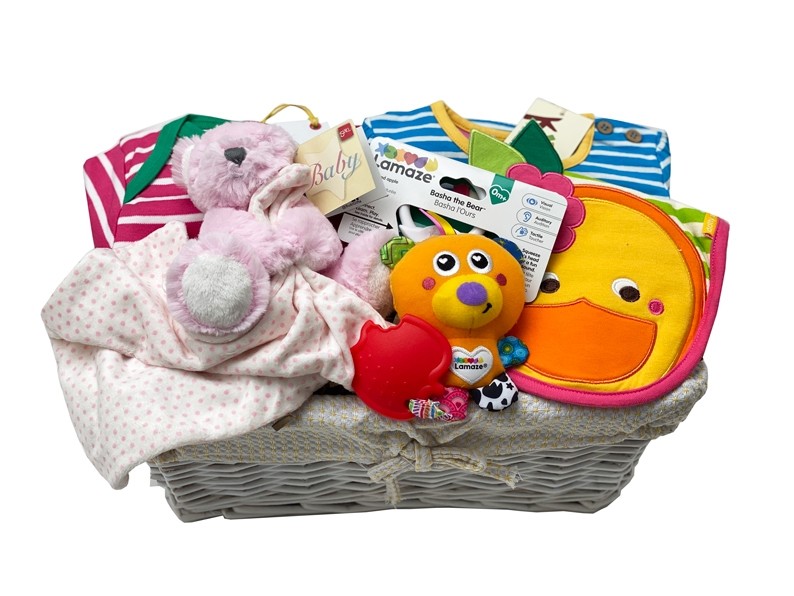 Baby Gifts For Girls Basket Present