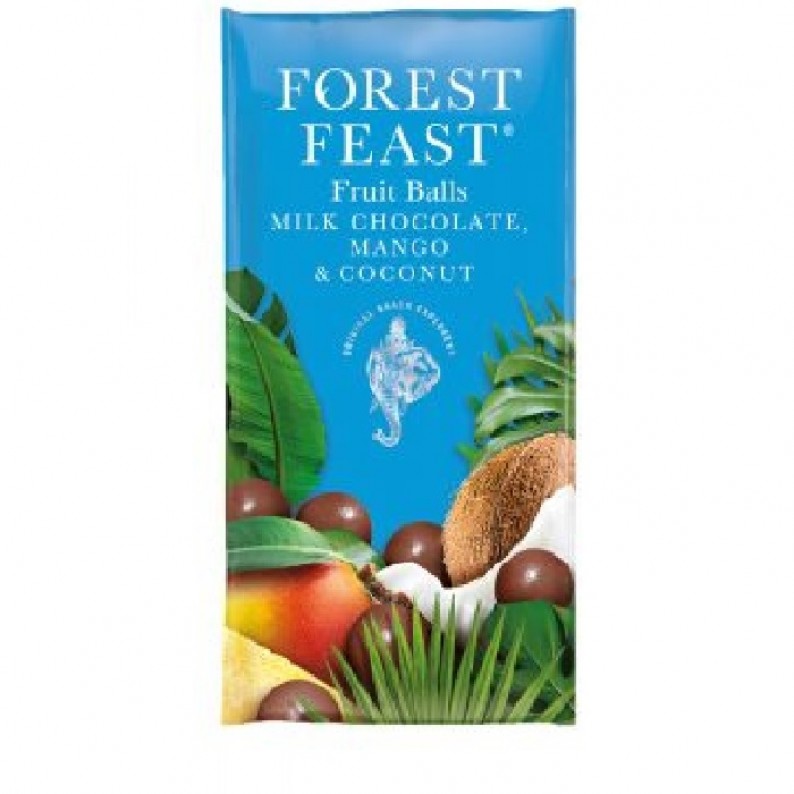 Forest Feast Chocolate Mango and Coconut Fruit Balls 30g