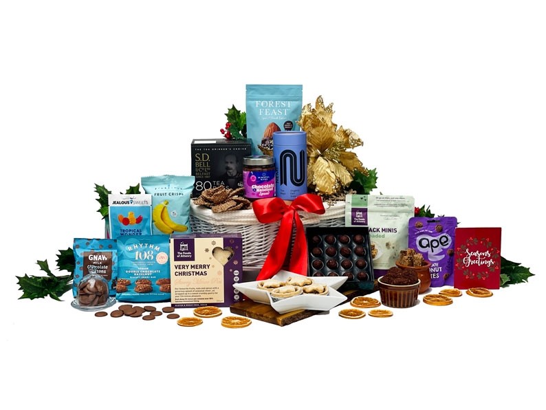 Christmas Gluten Free Larder Gift Basket