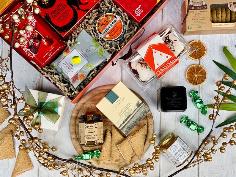 Christmas Traditional Feast Gift Hamper Presented