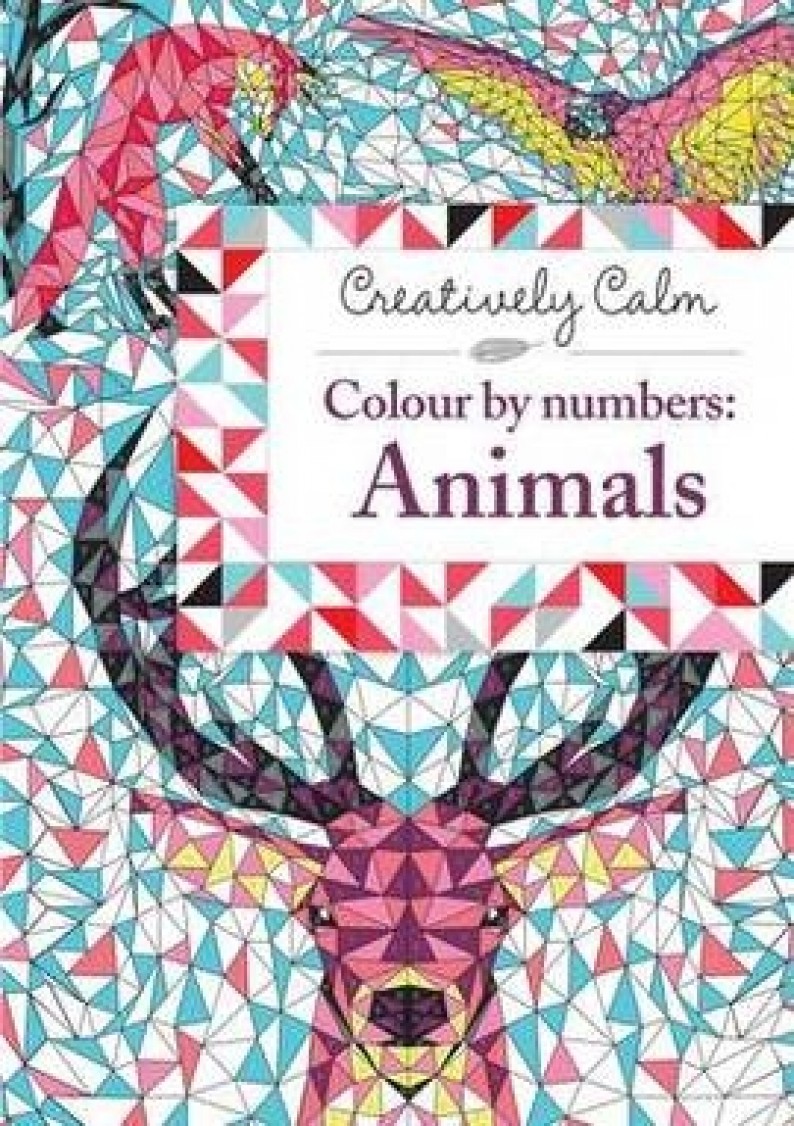 Creatively Calm Colour by numbers: Animals