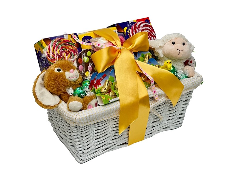 Easter Bunny Basket for 2 Children Delivered
