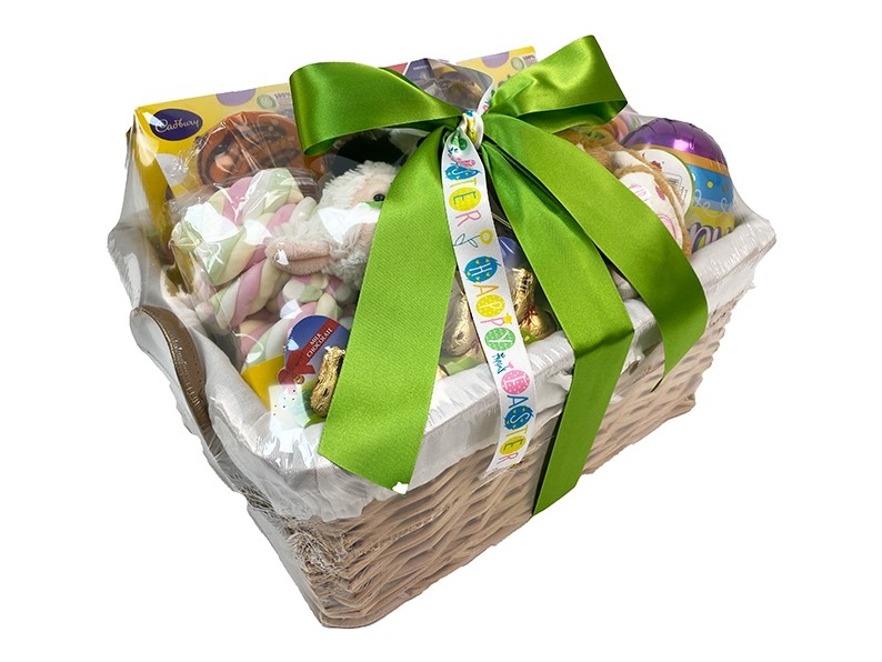 Easter Bunny Basket for 3 Children Delivered