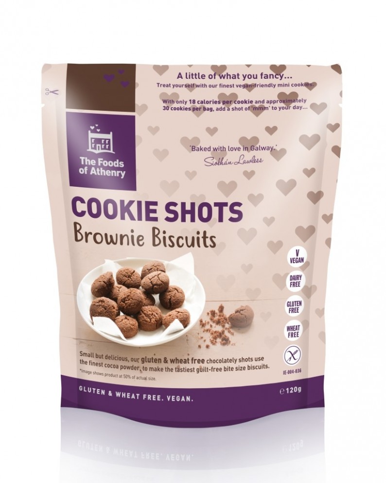 Gluten Free Cookie Shot Brownies by Foods of Athenry