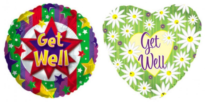 Get Well Adult Balloons