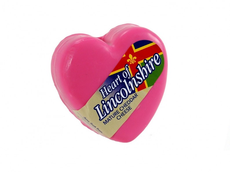 Heart of Lincolnshire Mature Cheddar cheese 