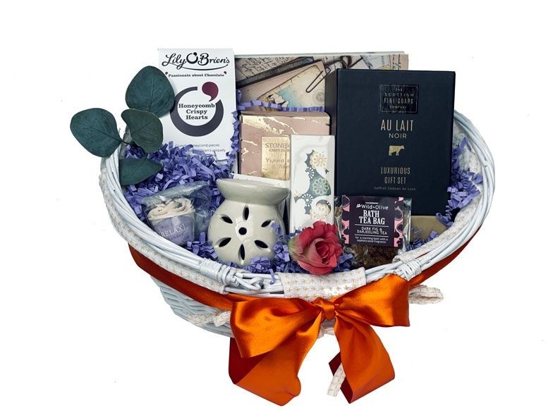 Heavenly Pamper Gift Basket Presented