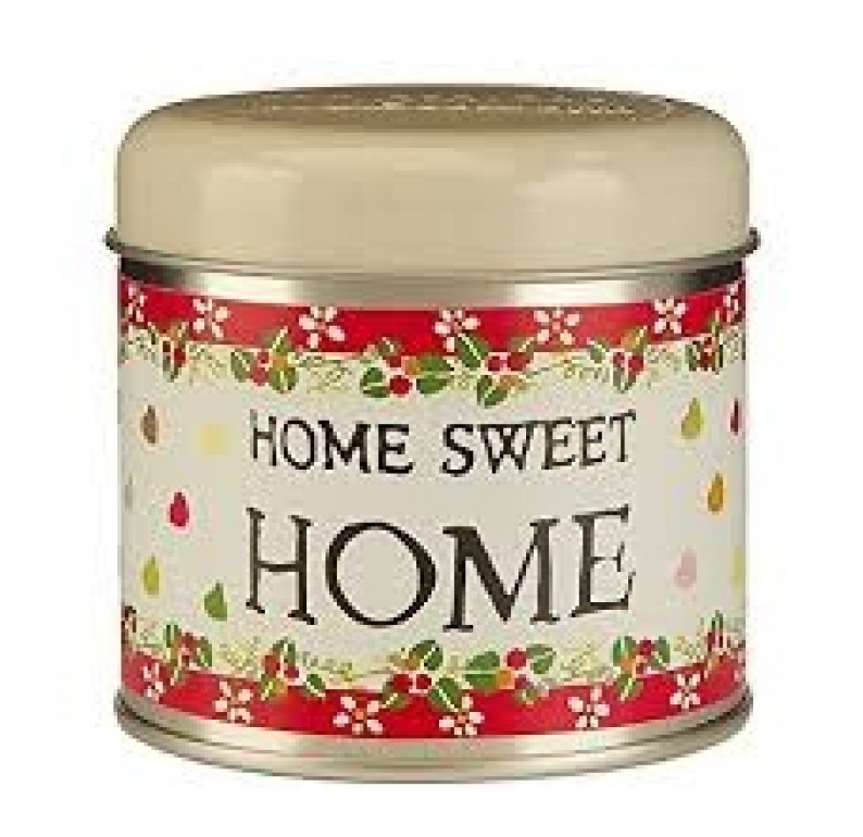 Home Sweet Home Candle Tin By Wax Lyrical