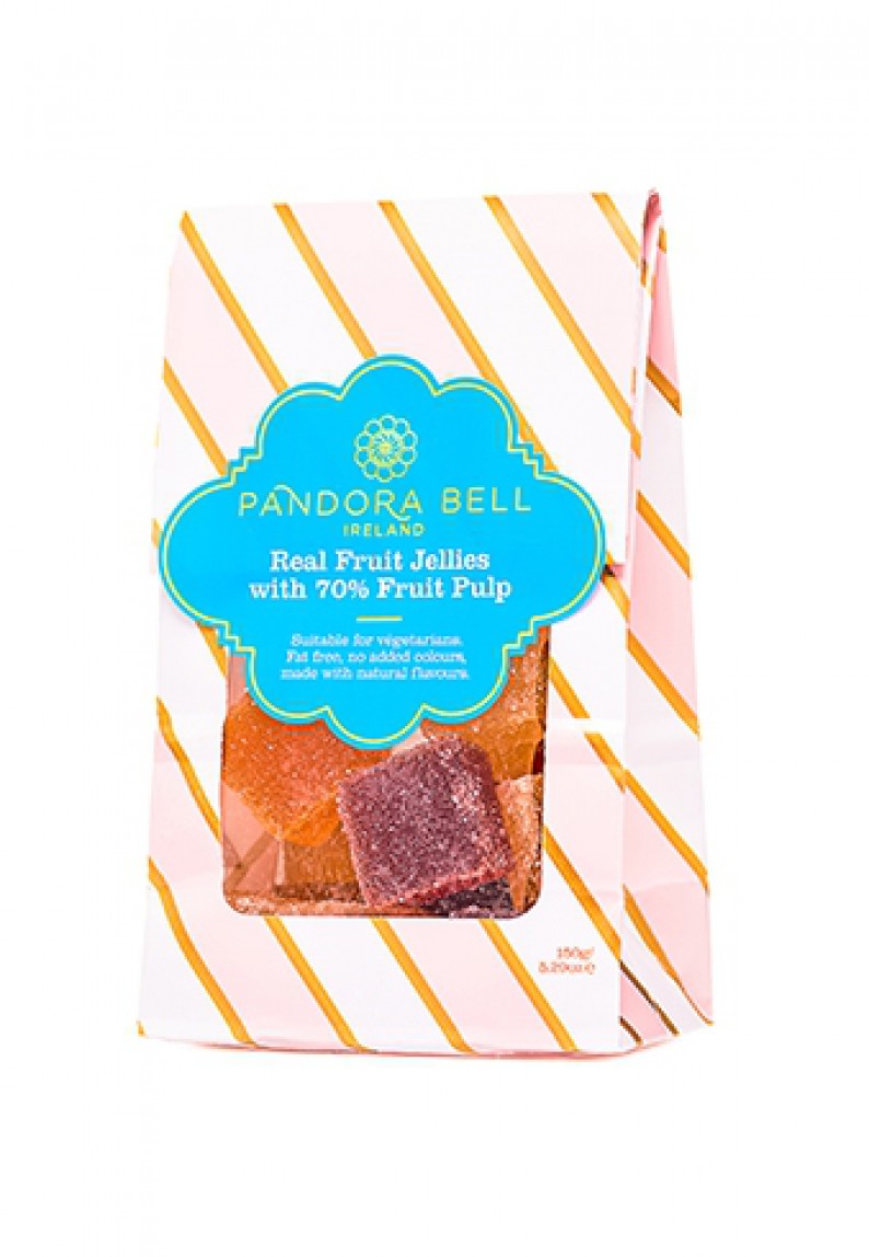 Pandora Bell Real Fruit Jellies with 70% Fruit Pulp 150g