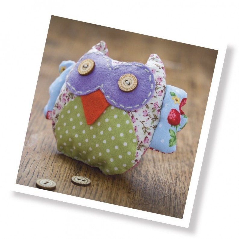 Patchwork Owl Sewing Kit