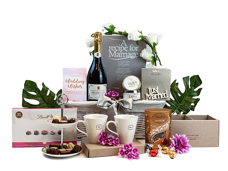Decorative Wedding Gift Hamper Basket, Baby Shower Gifting (Set of 3)