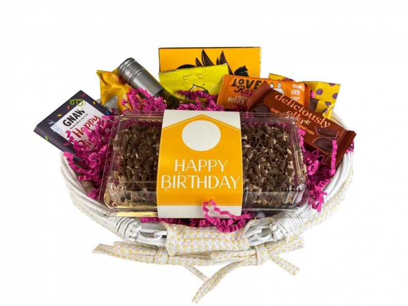 Happy Birthday Basket Large - Al Richards Chocolates
