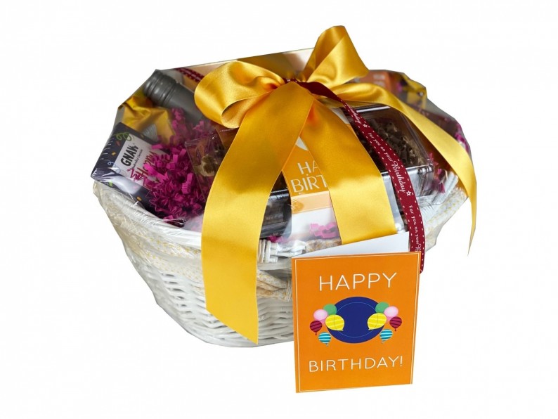 Sunshine Birthday Gift Basket delivered 