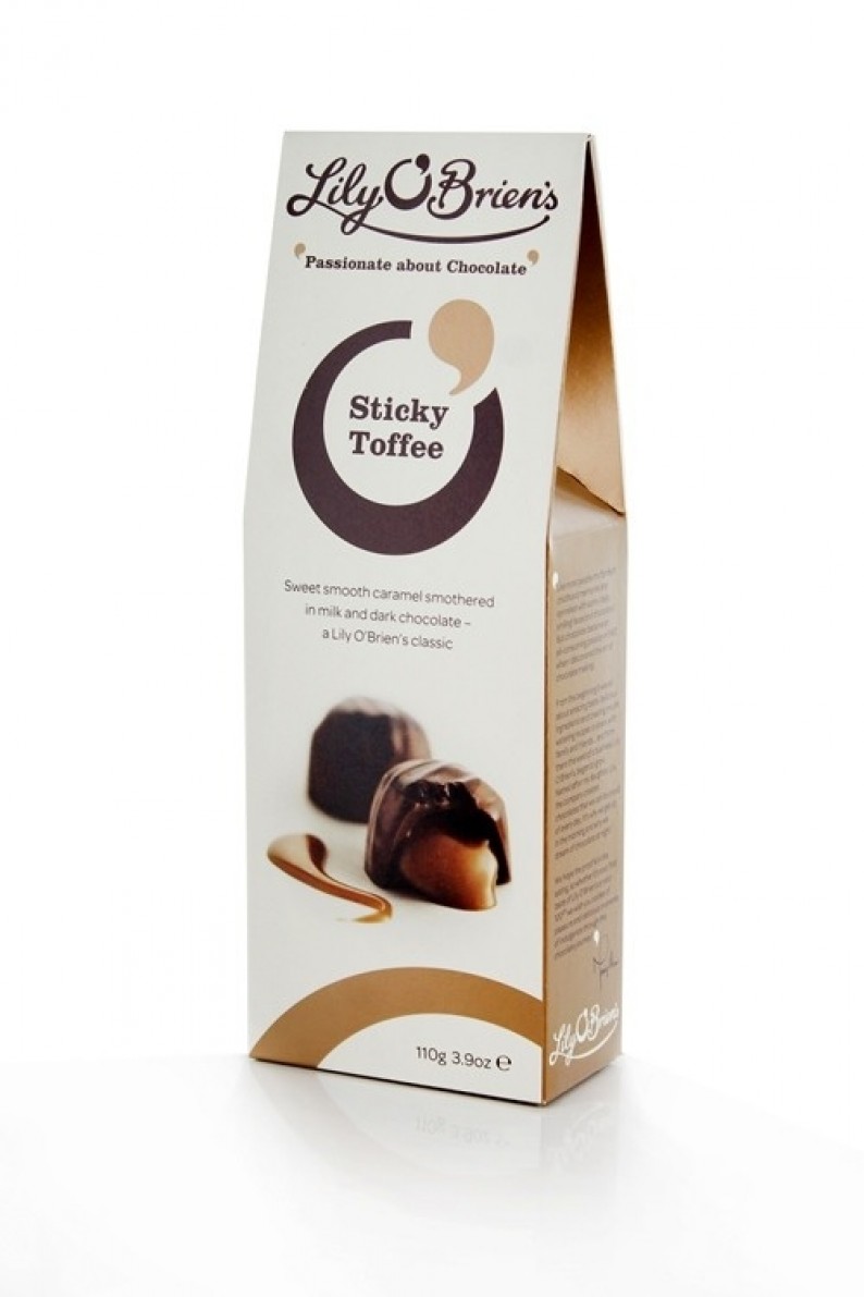 Lily O Brien Sticky Toffee Pouch 110g