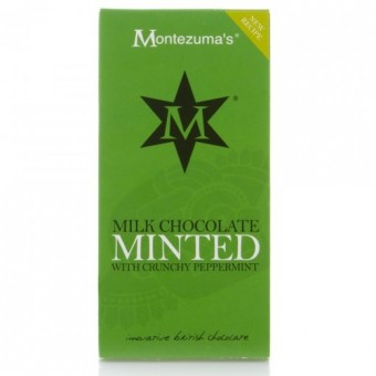 Montezuma Innovative British Minted Chocolate Bar 100g
