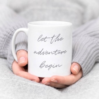 Let The Adventure Begin Gift Mug 