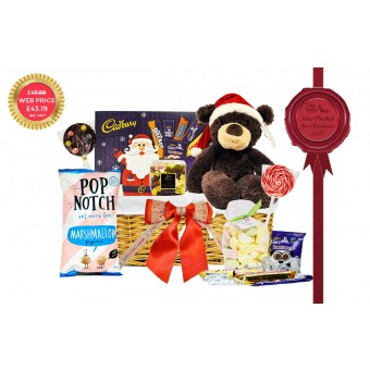 Bear-ey Christmas Gift Basket
