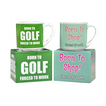 Born To Shop/Golf Mug