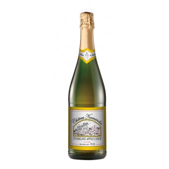 French Sparkling Apple Cider Chateau Normandie (non alc) 75cl