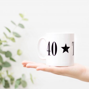 40th Birthday Gift Mug 