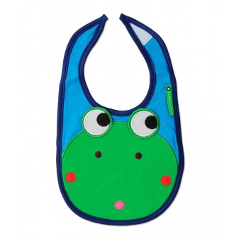Franco the Frog Bib by Olive & Moss