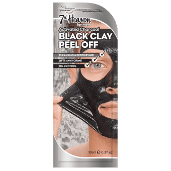 Black Clay Peel Off Mask by 7th Heaven