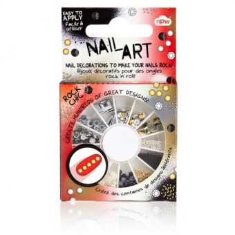 Nail Art Rock Chic Stud Wheel