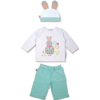 Classic Day Set - Betty The Bunny (6-12m)