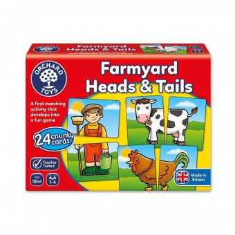 Farmyard Heads & Tails Game (18 mths +)