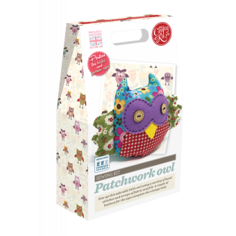 Patchwork Owl Sewing Kit 