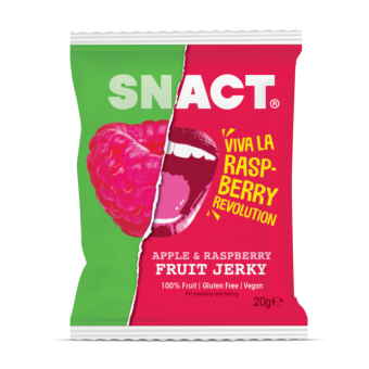 Snact Fruit Jerky (Apple & Raspberry) 
