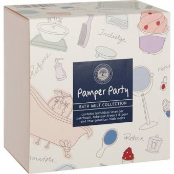 Pamper Party Bath Melts from Wild Olive