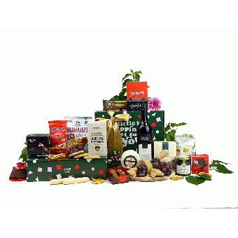 Christmas Cheese & Wine Gift